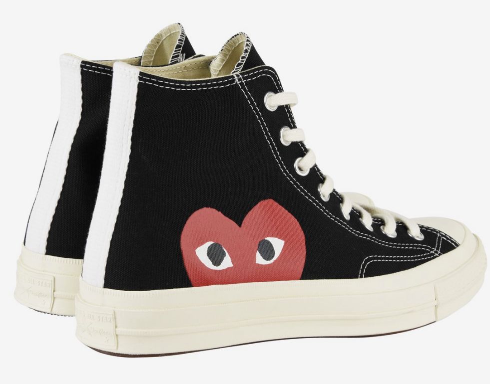 Converse x CDG Negros