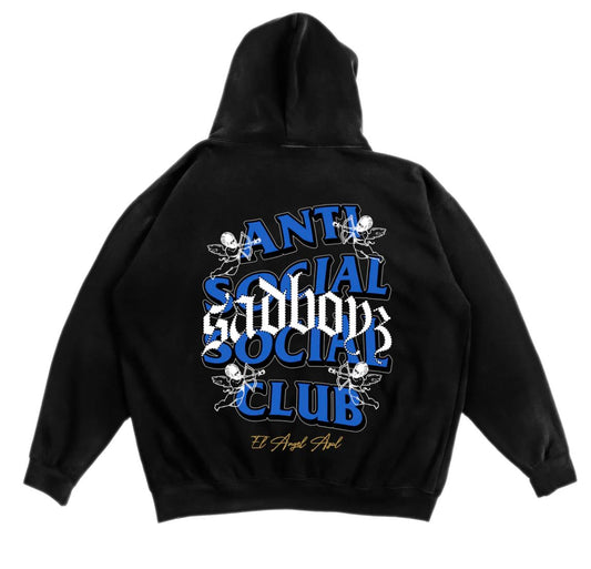 ASSC xJunior H- Hoodie El Azul