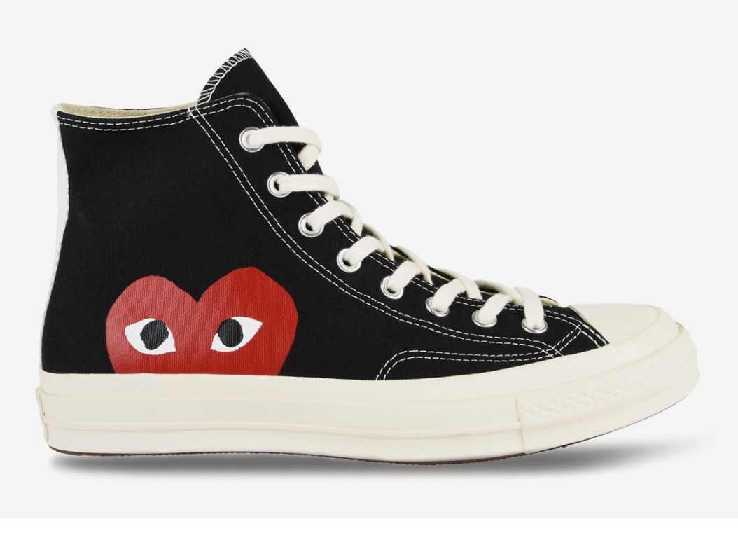 Converse x CDG Negros